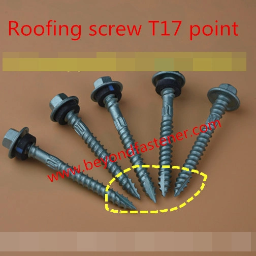 Self Drilling Screw Roofing Fasteners Bimetal Screw